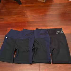 NEW ECHT 3 Pair of Arise Scrunch Butt Shorts Medium